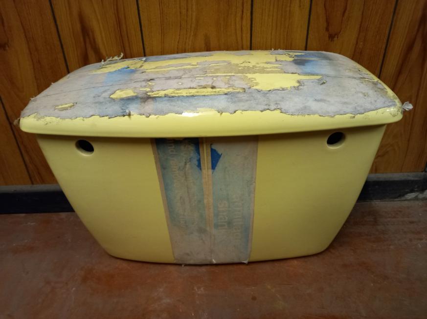 Primrose Yellow Colour Toilet Cisterns JSL UK